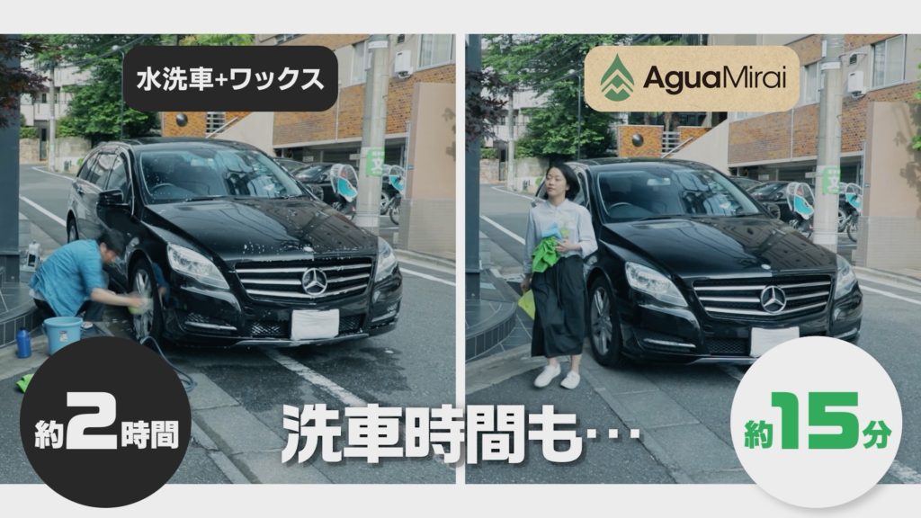 洗車時間_アグアミライ