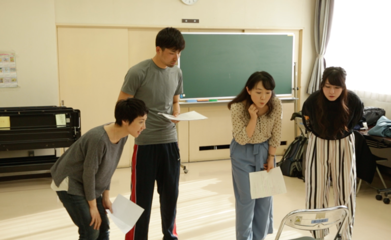 演技ワークショップの様子