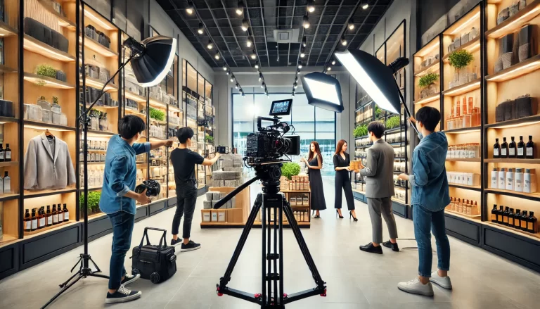 リーテル業界における動画プロモーションの例