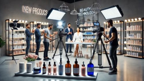 美容業界の新製品プロモーション