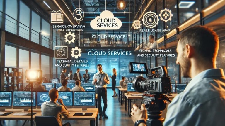 クラウドサービスのプロモーション動画